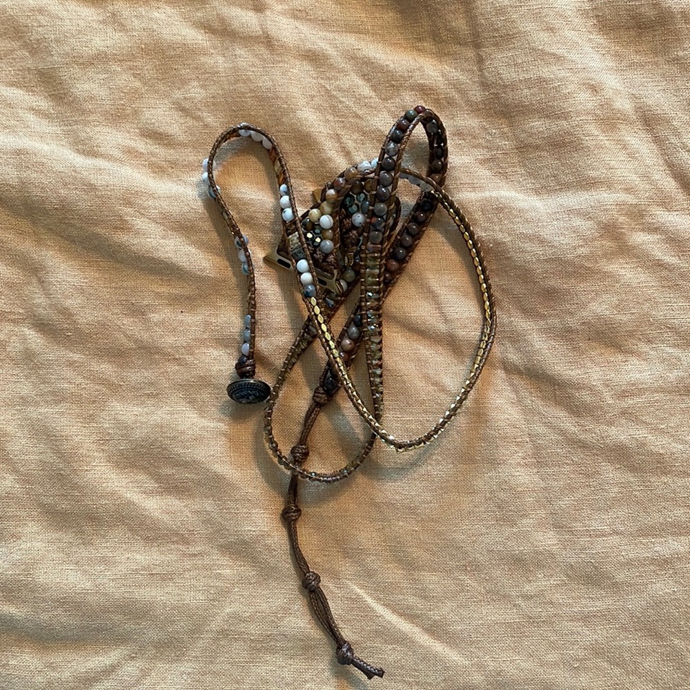 Boho chic Apple Watch band.